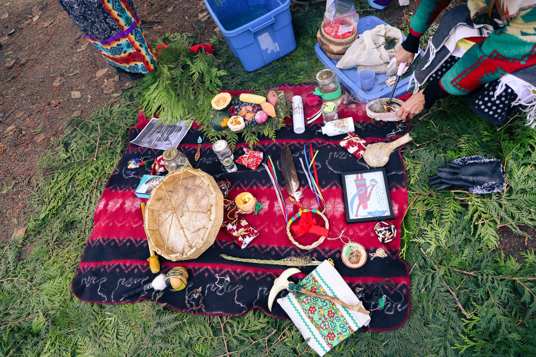 Kwikwetlem First Nations: Smudging & Water Ceremony